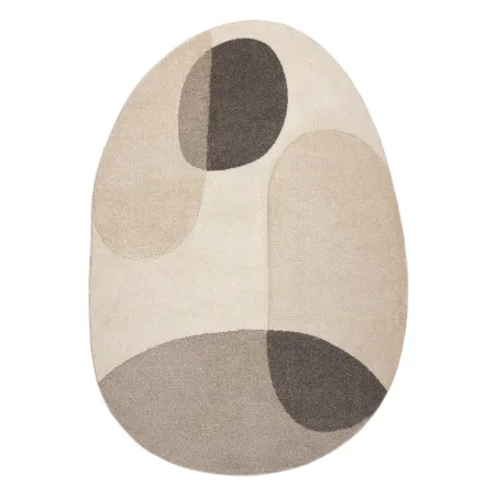 Teppich FUSION 5706 creme / beige Form - Geometrisch, modern, abstrakt, unregelmäßig