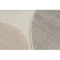 Teppich FUSION 5706 creme / beige Form - Geometrisch, modern, abstrakt, unregelmäßig