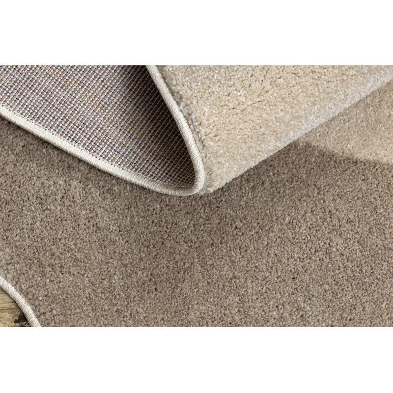 Teppich FUSION 5710 creme / terrakotta Form - Abstraktion, modern, abstrakt, unregelmäßig