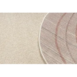 Teppich FUSION 5707 creme / terrakotta Form - Abstraktion, modern, abstrakt, unregelmäßig