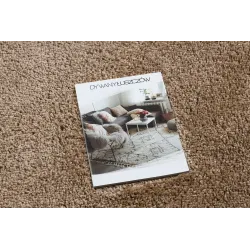 Teppich BERBER 9000 Kreis beige Fransen Berberteppich marokkanisch Shaggy