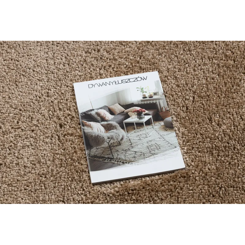 Teppich BERBER 9000 Kreis beige Fransen Berberteppich marokkanisch Shaggy