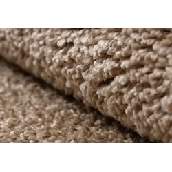 Teppich BERBER 9000 Kreis beige Fransen Berberteppich marokkanisch Shaggy
