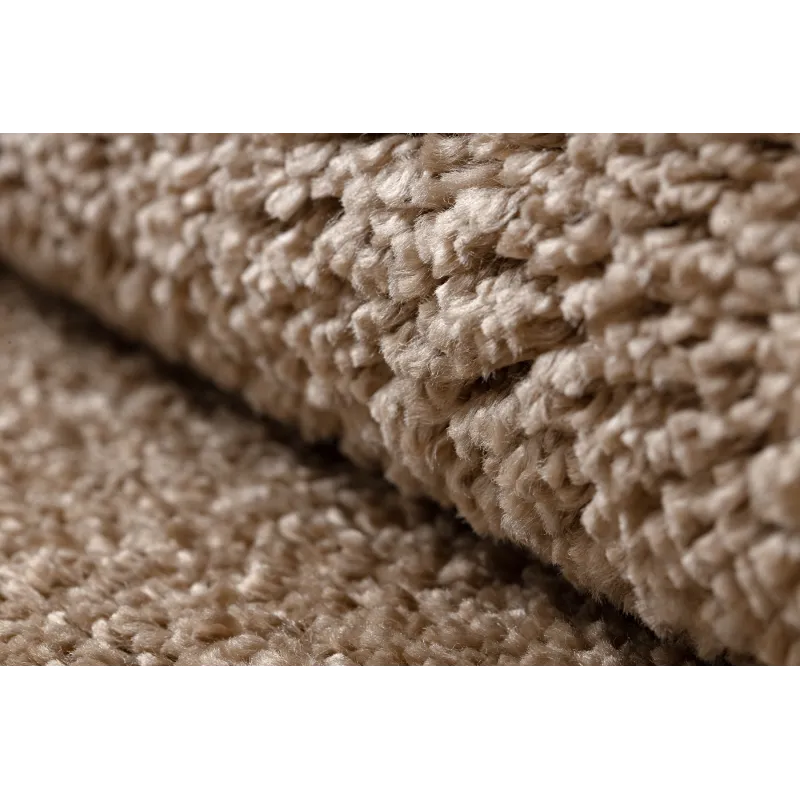 Teppich BERBER 9000 Kreis beige Fransen Berberteppich marokkanisch Shaggy