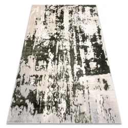 Teppich ALLURE Abstraktion - Strukturell, stilvoll, glamourös grün / beige