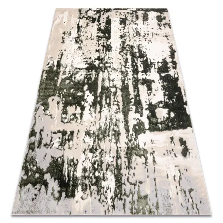 Teppich ALLURE 9428 Abstraktion - Strukturell, stilvoll, glamourös grün / beige