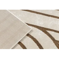 Teppich ALLURE 5756 Geometrisch - Strukturell, stilvoll, Glamour Beige
