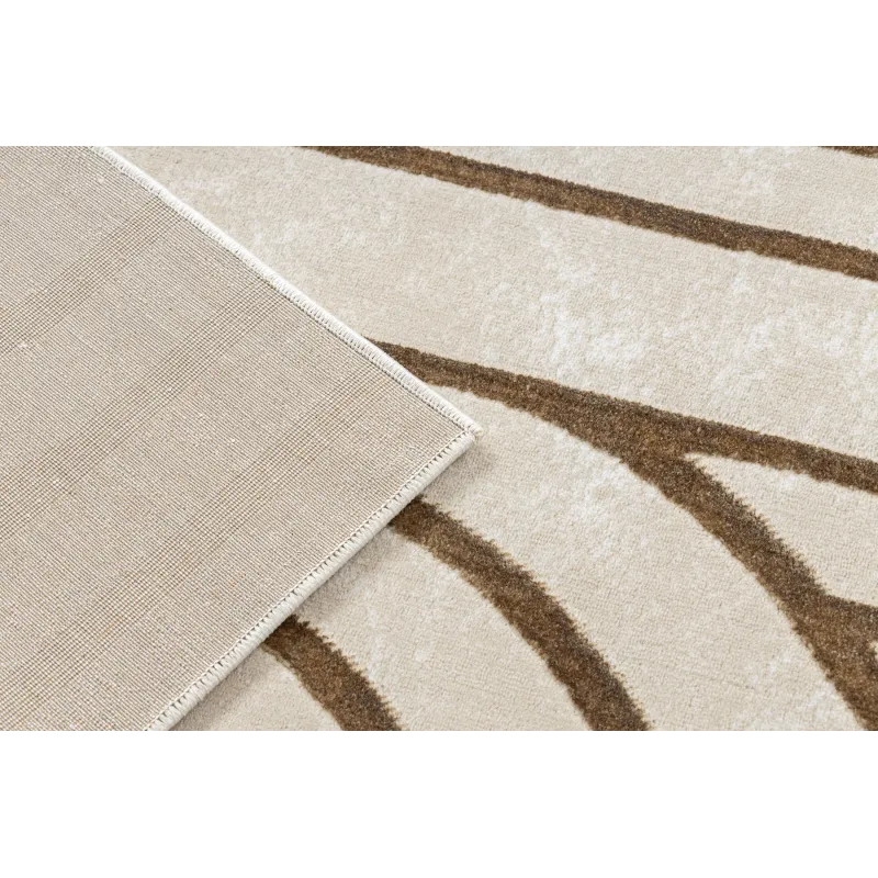 Teppich ALLURE 5756 Geometrisch - Strukturell, stilvoll, Glamour Beige