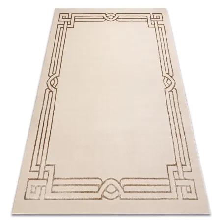 Teppich ALLURE 1907 Griechisch, Rahmen - Strukturell, stilvoll, glamourös beige
