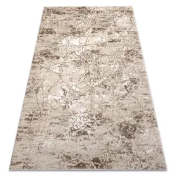 Teppich ALLURE Stein - Strukturell, stilvoll, glamourös beige