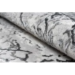 Teppich ALLURE 5716 Stein - Strukturell, stilvoll, Glamour hellgrau / grau