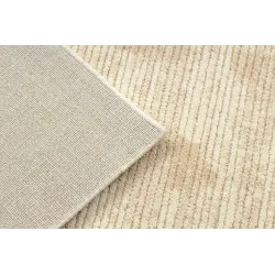 Teppich FLUX 461.137.SA110 Woll OSTA - Abstraktion, strukturell, Loft Creme / Beige