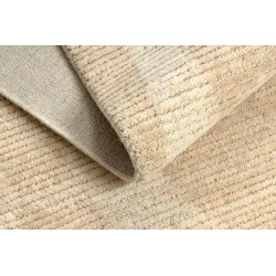 Teppich FLUX 461.137.SA110 Woll OSTA - Abstraktion, strukturell, Loft Creme / Beige
