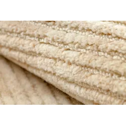 Teppich FLUX 461.137.SA110 Woll OSTA - Abstraktion, strukturell, Loft Creme / Beige