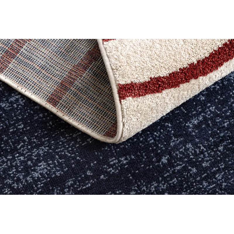 Teppich FUSION 0001 beige / bordeaux - Geometrisch, modern, abstrakt