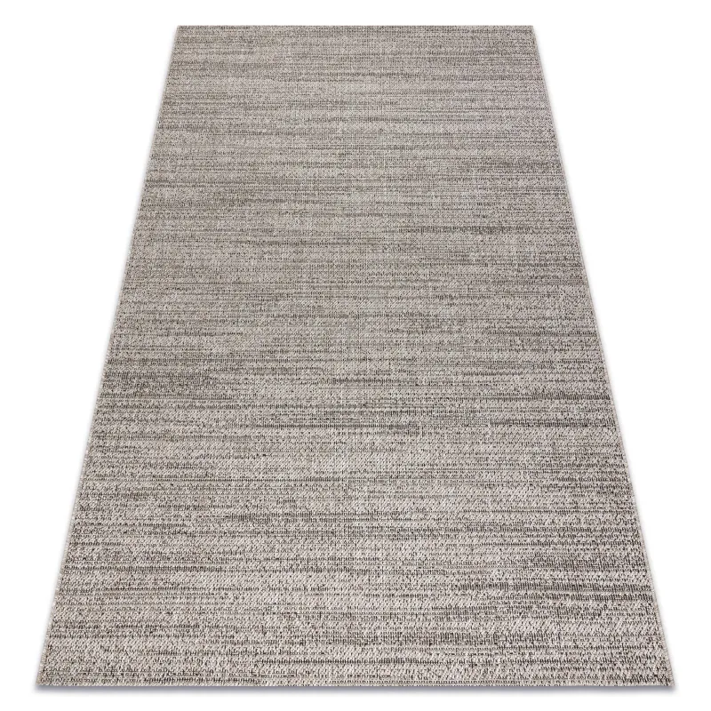 KORDELTEPPICH SISAL FLOORLUX 20389 Silber / Schwarz MELANGE - 2. WAHL