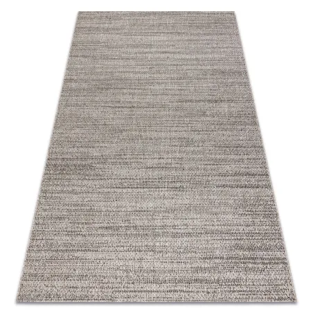 KORDELTEPPICH SISAL FLOORLUX 20389 Silber / Schwarz MELANGE - 2. WAHL