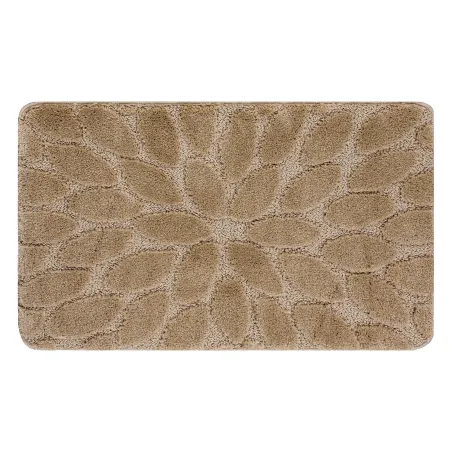 Badezimmerteppich SUPREME STONES Steine, rutschfest, weich - beige