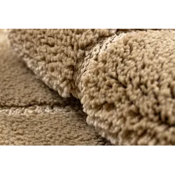 Badezimmerteppich SUPREME LINES Linien, rutschfest, weich - beige