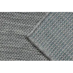 Teppich SCHNURGEBUNDEN SISAL SION A5165A Mélange Flachgewebe grau