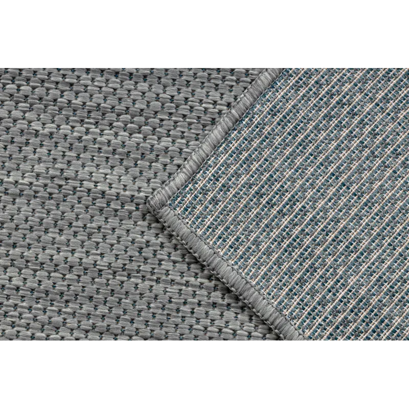 Teppich SCHNURGEBUNDEN SISAL SION A5165A Mélange Flachgewebe grau