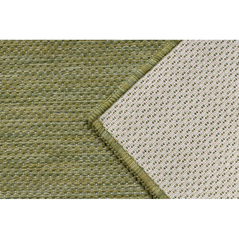 Teppich SCHNURGEBUNDEN SISAL SION A5165A Mélange Flachgewebe grün