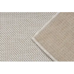 Teppich SCHNURGEBUNDEN SISAL SION A5165A Mélange Flachgewebe ecru / creme