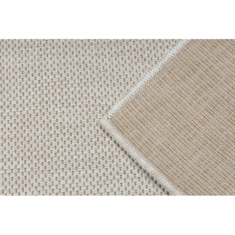 Teppich SCHNURGEBUNDEN SISAL SION A5165A Mélange Flachgewebe ecru / creme