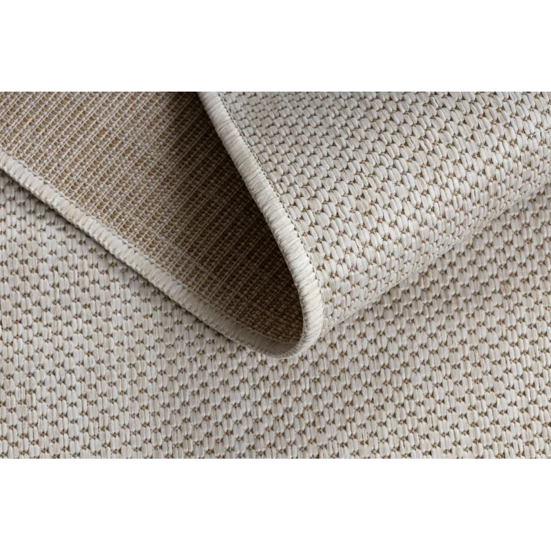 Teppich SCHNURGEBUNDEN SISAL SION A5165A Mélange Flachgewebe ecru / creme