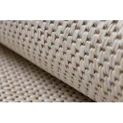 Teppich SCHNURGEBUNDEN SISAL SION A5165A Mélange Flachgewebe ecru / creme
