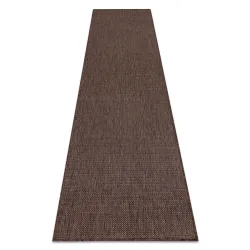 Teppich, Läufer SEIL SISAL SION A5165A Melange Flachgewebe braun
