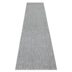 Teppich, Läufer SEIL SISAL SION A5165A Melange Flachgewebe grau