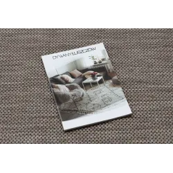 Teppich SCHNURKOTEPPICH SISAL SION Kreis A5165A Melange Flachwebung beige