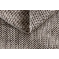 Teppich SCHNURKOTEPPICH SISAL SION Kreis A5165A Melange Flachwebung beige