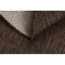 Teppich SEIL SISAL SION Kreis A5165A Melange Flachgewebe braun