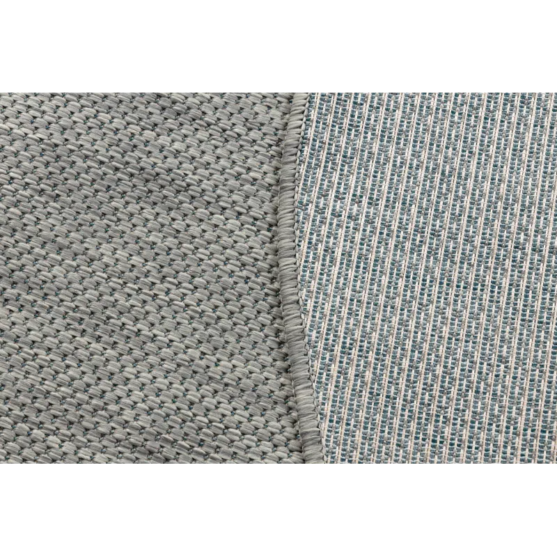 Teppich SEIL SISAL SION Kreis A5165A Melange Flachgewebe grau