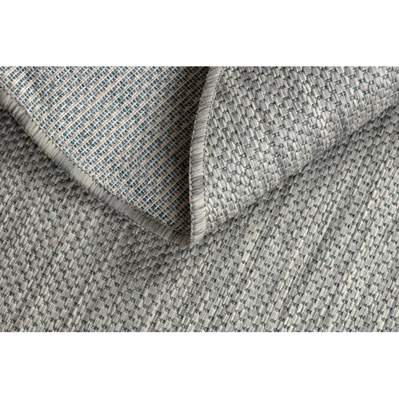 Teppich SEIL SISAL SION Kreis A5165A Melange Flachgewebe grau