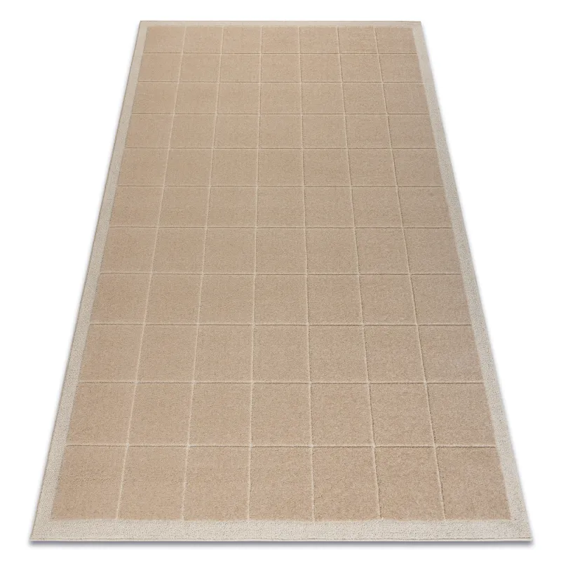 Teppich FLUX 461.118.SA131 Wollmischung OSTA - Geometrisch, strukturell, Loft-Stil beige / creme
