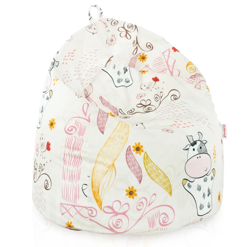 Überzug für Sitzsack Kinder L