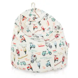 Überzug für Sitzsack Kinder - Premium Drucke