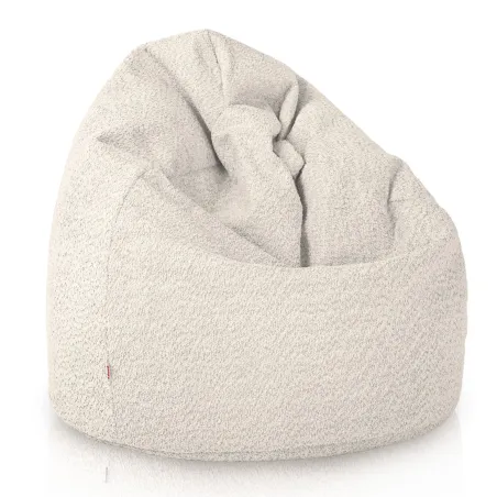 Kinder-Sitzsack L - Teddy-Bouclé