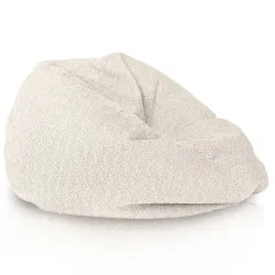 Kinder-Sitzsack L - Teddy-Bouclé – Ansicht 2