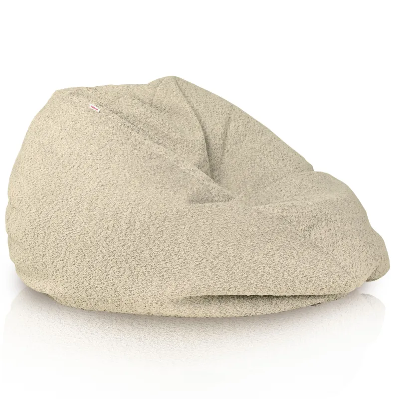 Kinder-Sitzsack L - Teddy-Bouclé – Ansicht 8