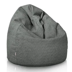 Überzug für Sitzsack Kinder - Teddy-Bouclé