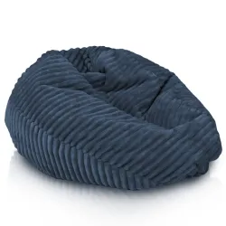 Kinder-Sitzsack L - Breitcord Stripe – Ansicht 23