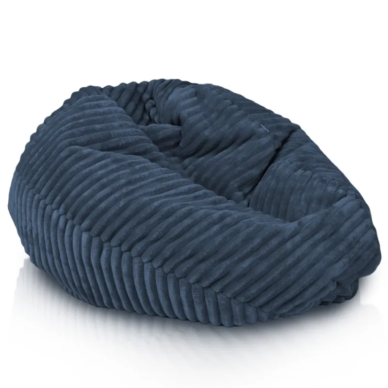 Kinder-Sitzsack L - Breitcord Stripe – Ansicht 23
