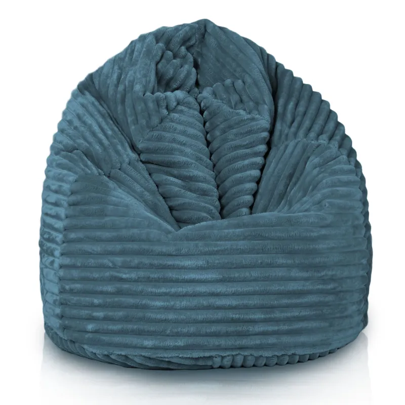 Kinder-Sitzsack L - Breitcord Stripe – Ansicht 32