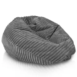 Kinder-Sitzsack L - Breitcord Stripe – Ansicht 38