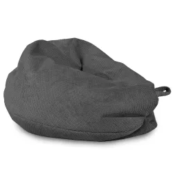 Kinder-Sitzsack L - Struktur-Velours Dot – Ansicht 16
