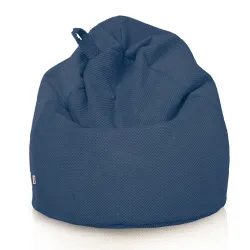 Kinder-Sitzsack L - Struktur-Velours Dot – Ansicht 24